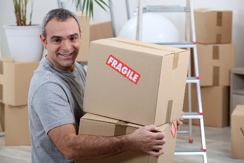 Customer booking a storage unit at Gideapark Storage
