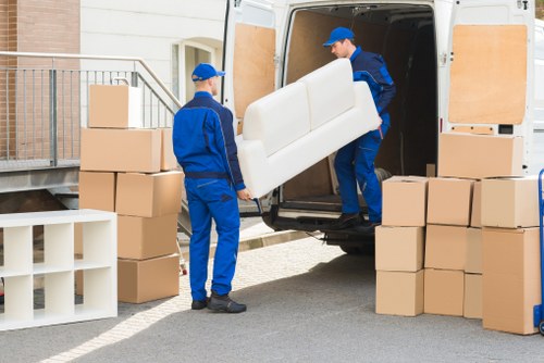 Flexible secure storage space for home items in Gideapark