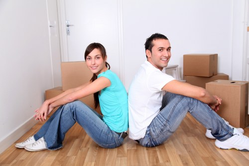 Business inventory stored with mobile self storage in Gideapark